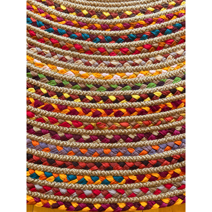 Χαλί από πλεγμένη γιούτα