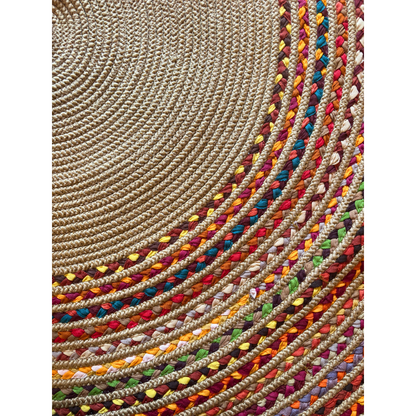 Χαλί από πλεγμένη γιούτα