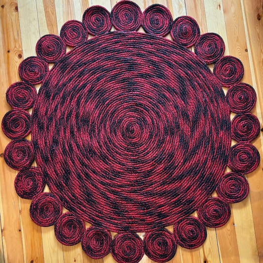 Χαλί από πλεγμένη γιούτα