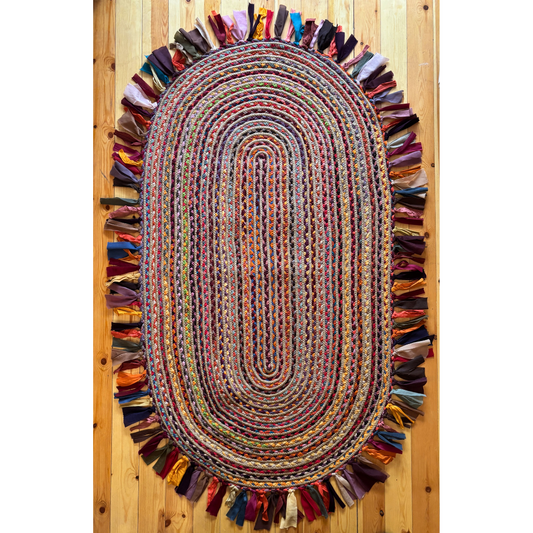 Χαλί από πλεγμένη γιούτα