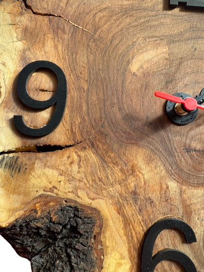 Ρολόι τοίχου από Ρίζα Ελιάς