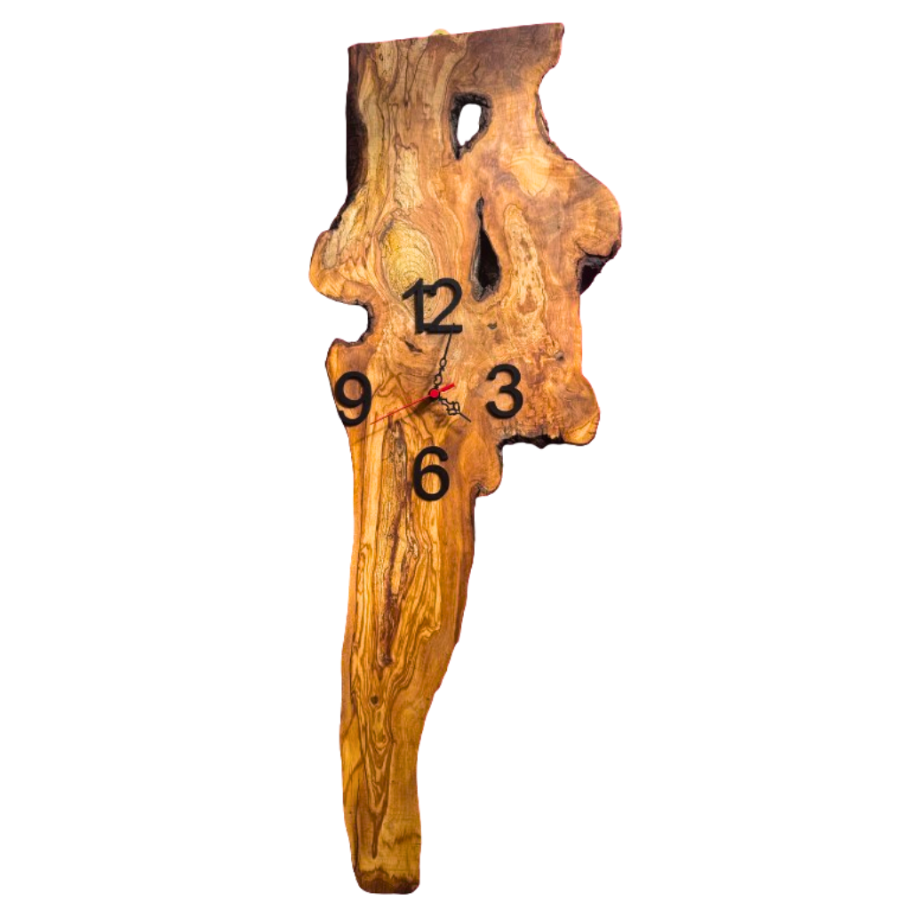 Ρολόι τοίχου από Ρίζα Ελιάς