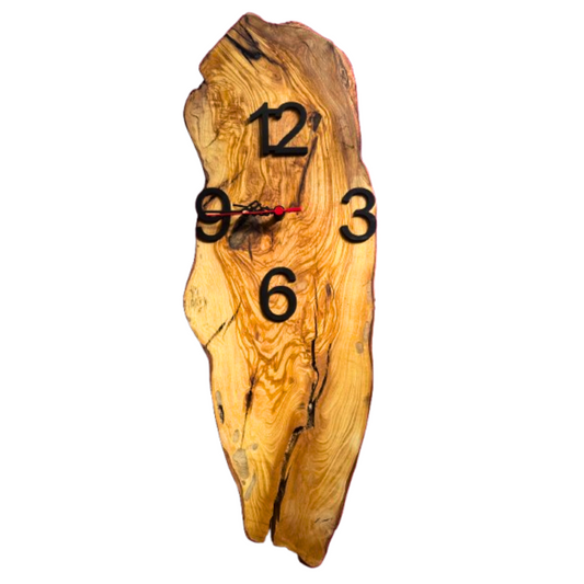 Ρολόι τοίχου από Ρίζα Ελιάς