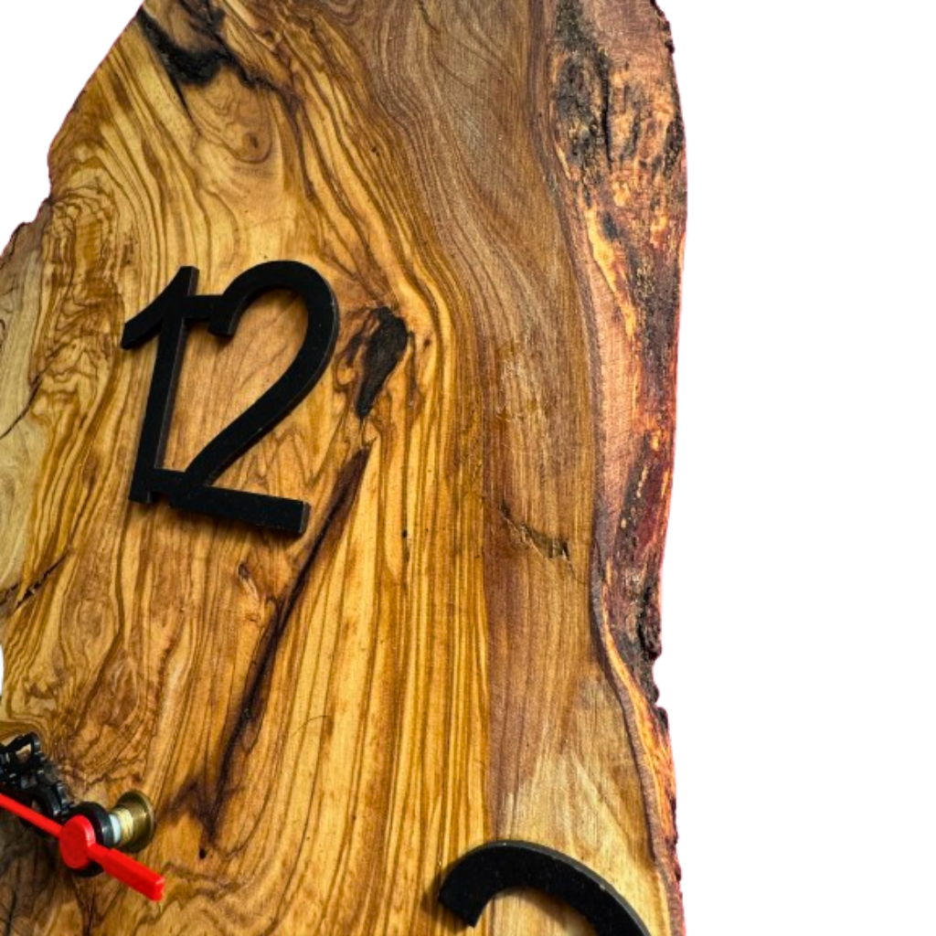 Ρολόι τοίχου από Ρίζα Ελιάς