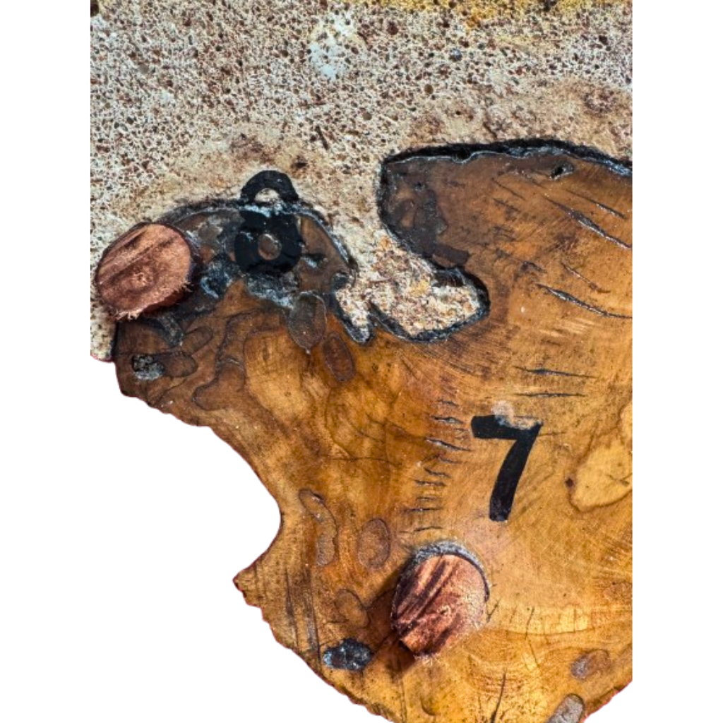 Κεραμικό ρολόι "Ηλιοβασίλεμα"