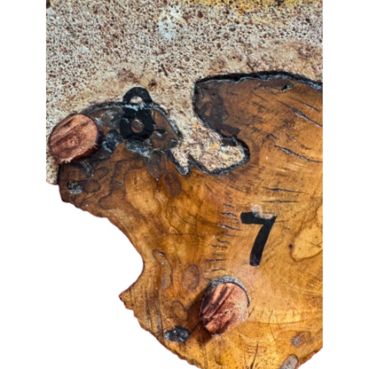 Κεραμικό ρολόι "Ηλιοβασίλεμα"