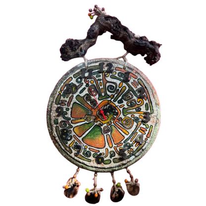 Κεραμικό ρολόι "Κώδικας της σαύρας"