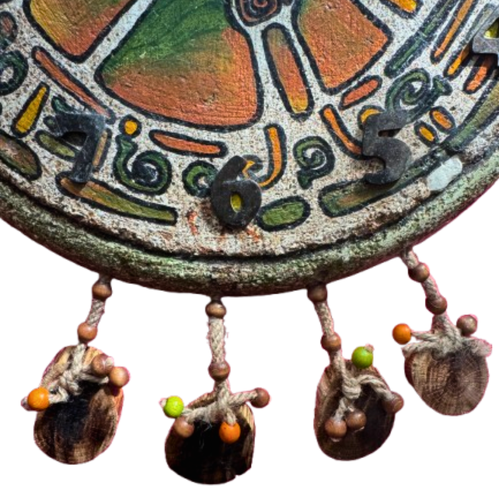 Κεραμικό ρολόι "Κώδικας της σαύρας"