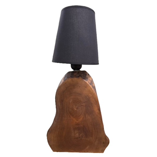 Επιτραπέζιο Φωτιστικό από Ξύλο Καρυδιάς