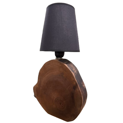 Επιτραπέζιο Φωτιστικό από Ξύλο Καρυδιάς