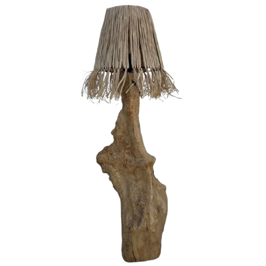 Επιτραπέζιο Φωτιστικό από Ξύλο Ελιάς