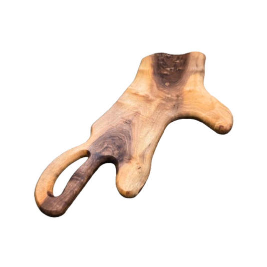 Πιατέλα σερβιρίσματος από ξύλο καρυδιάς