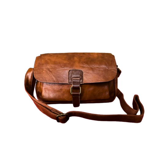 Τσάντα ώμου / χιαστί camel