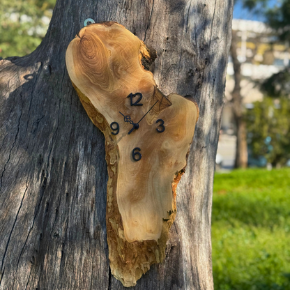 Ρολόι τοίχου από Ρίζα Ελιάς