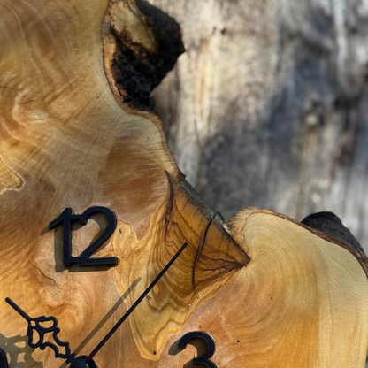 Ρολόι τοίχου από Ρίζα Ελιάς