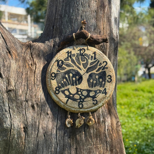 Κεραμικό ρολόι "Σκοτεινό Δάσος"